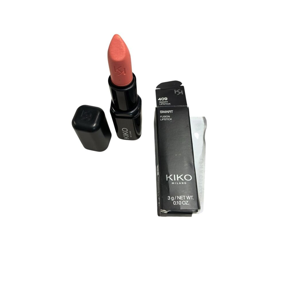 KIKO Milano Smart Fusion Lipstick 409 Smart Cream Finish 0.10 oz READ‎